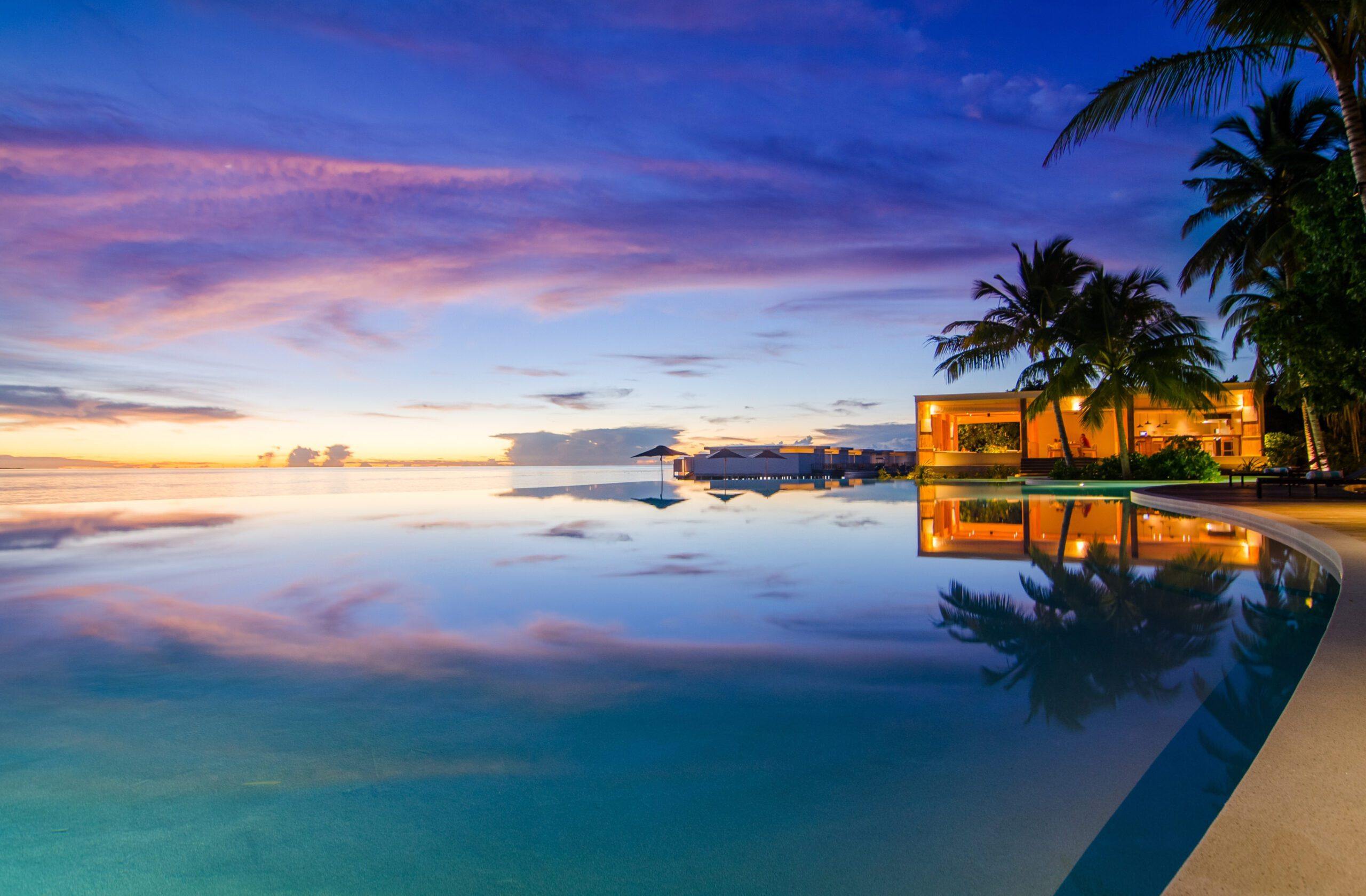 Amilla Fushi Baa Atoll Resort - Sunset View