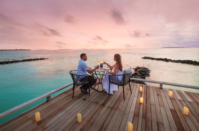 Dine by Design - Design a tailored Maldives dining experience in an undisclosed romantic location around the island.